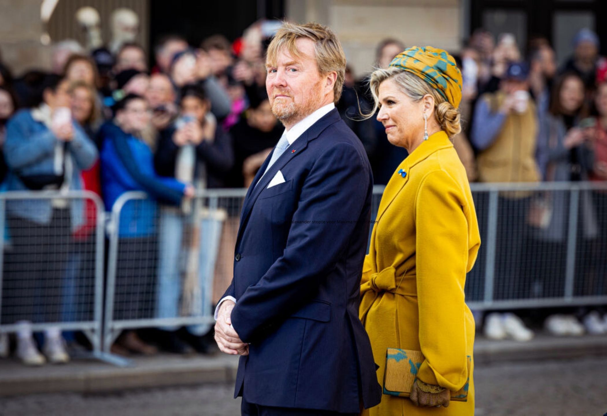 Willem-alexander Stopte Voor Máxima Met Drinken