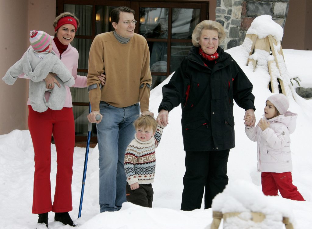 The Dutch Royal Family's Ski Holiday February 11, 2007