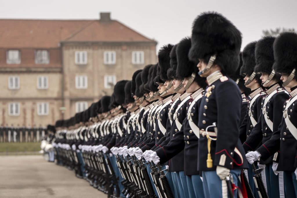 Danish King Frederik Presents 'the King's Watch' At Traditional Military Parade