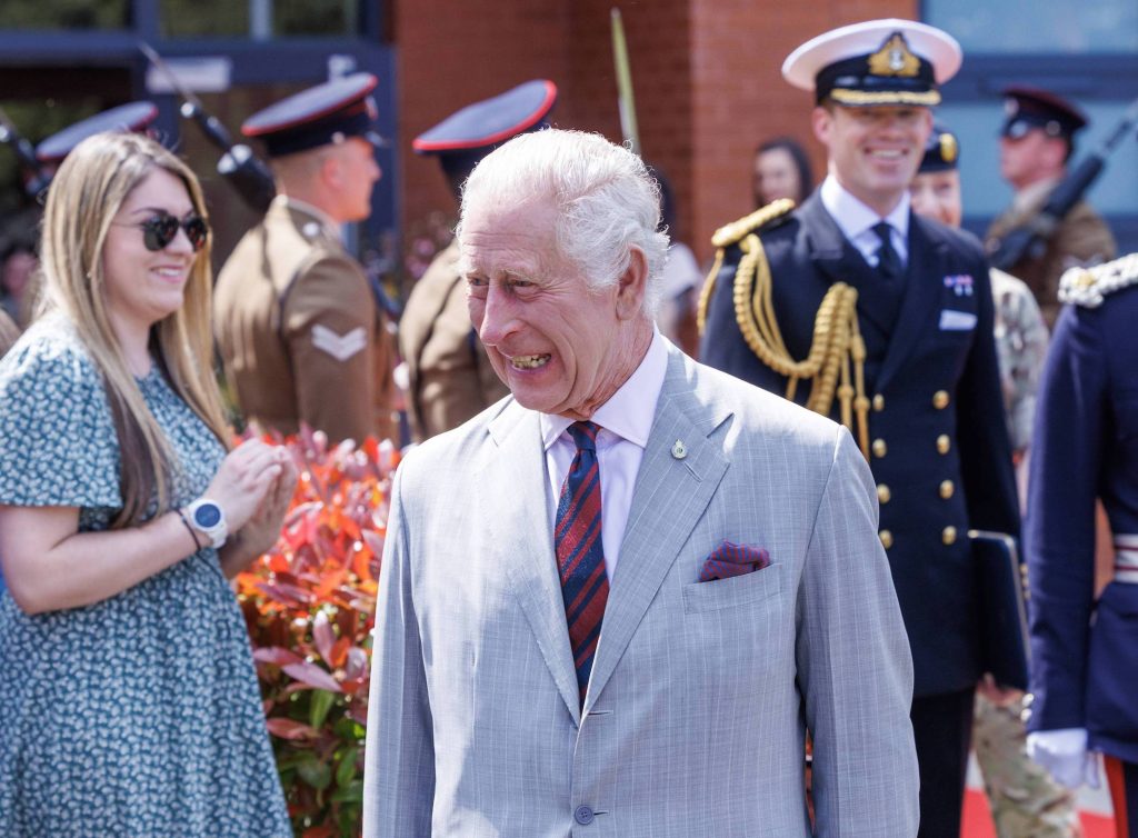 King Charles Visits The Royal Engineers