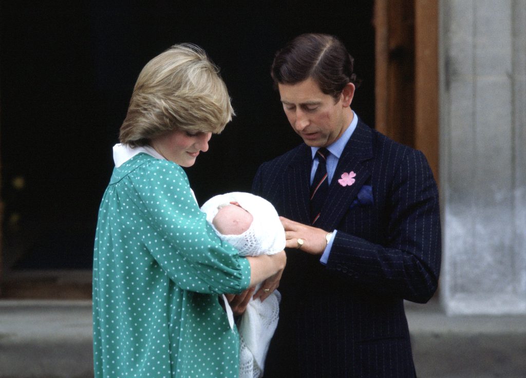 Diana Charles Baby William