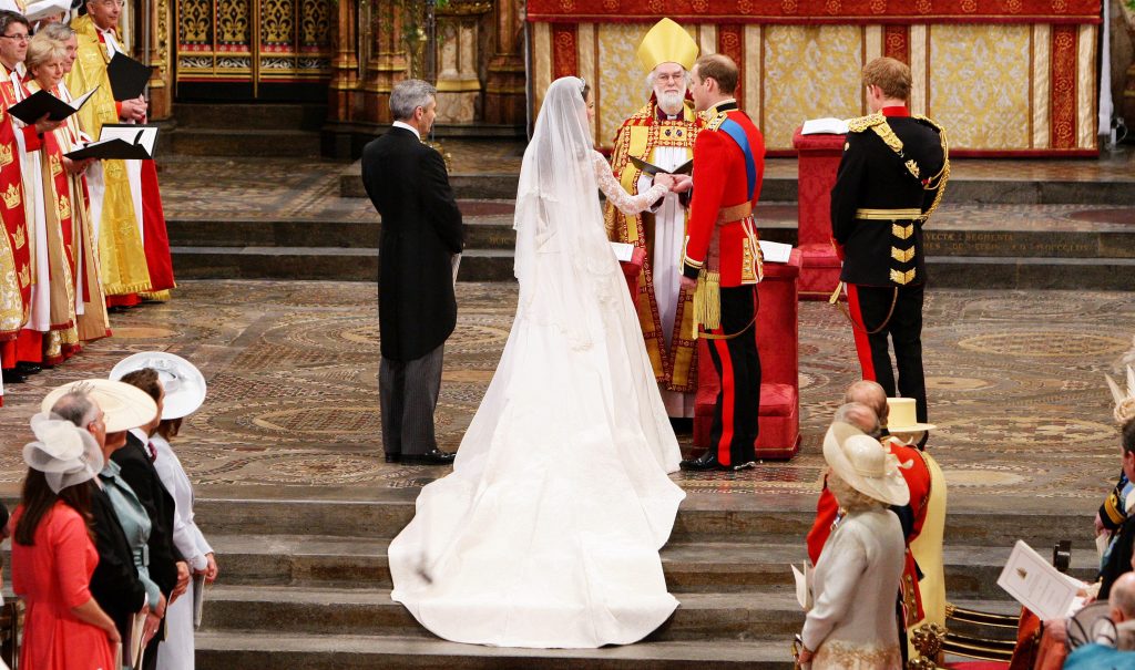 Royal Wedding The Wedding Ceremony Takes Place Inside Westminster Abbey