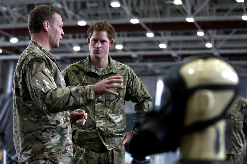 Prince Harry Visits Raf Honington