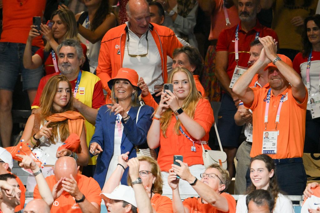 Paris 2024 Handball Dutch Royals In The Stands 30 Jul 2024