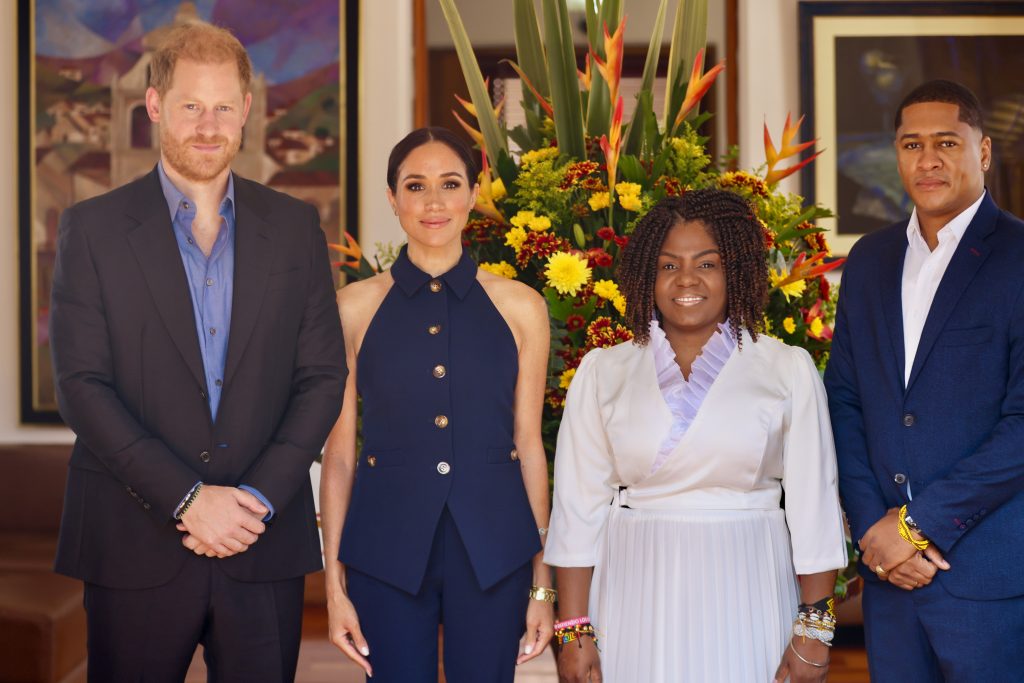 The Duke And Duchess Of Sussex Visit Colombia Day 1