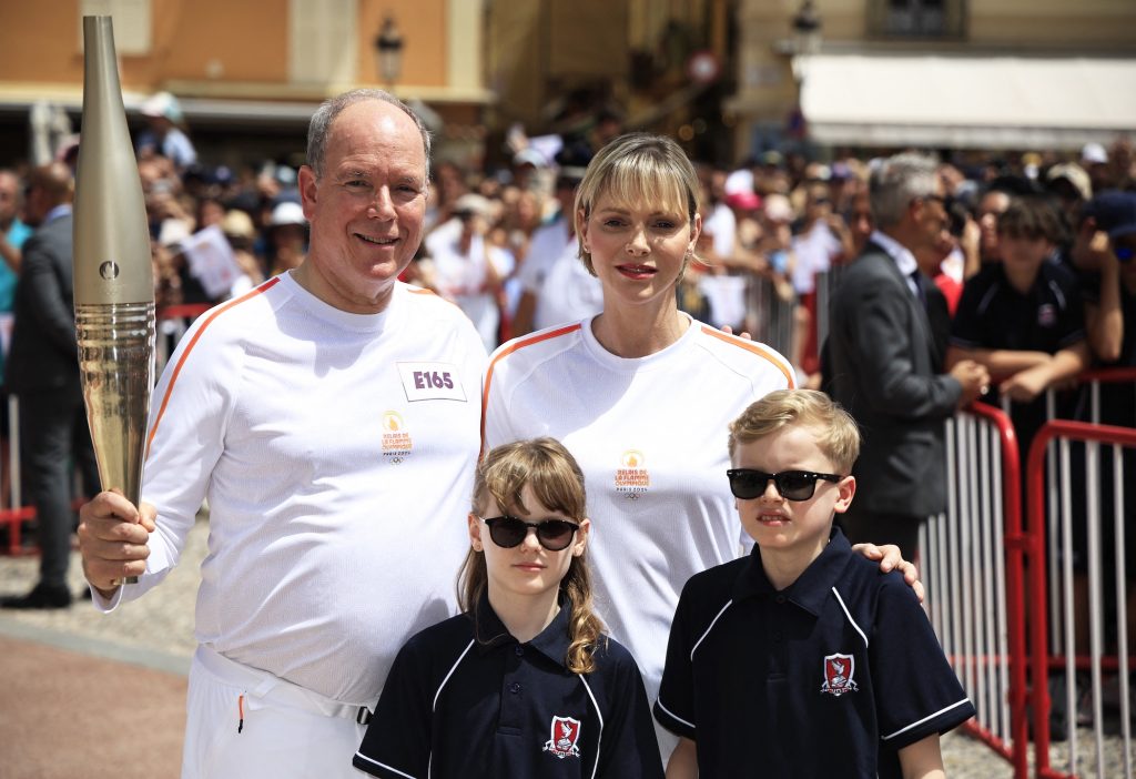 Monaco Oly Paris 2024 Torch