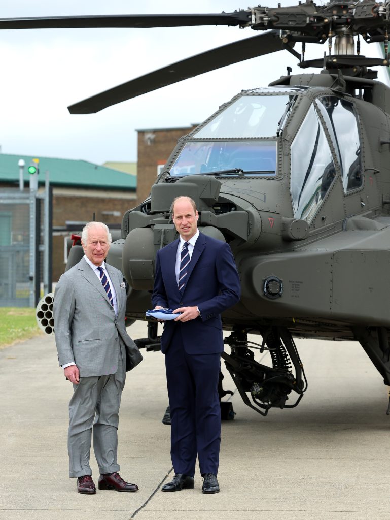 The King Passes Role Of Colonel In Chief Of The Army Air Corps To The Prince Of Wales