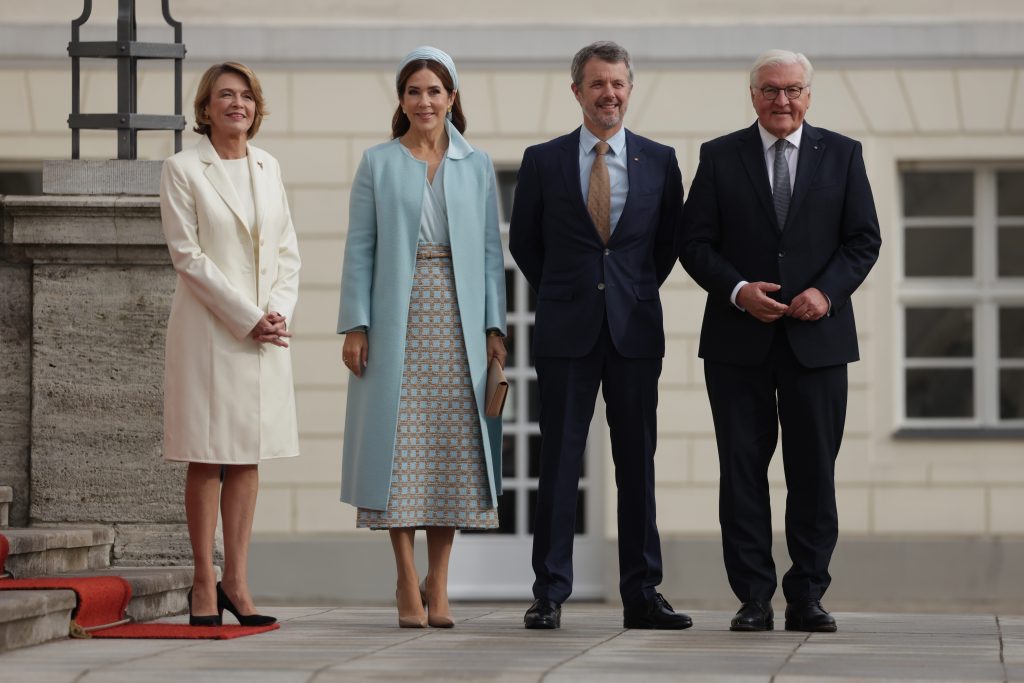 King Frederik X And Queen Mary Of Denmark Welcomed At Bellevue Berlin For 25th Anniversary Of Nordic Embassies