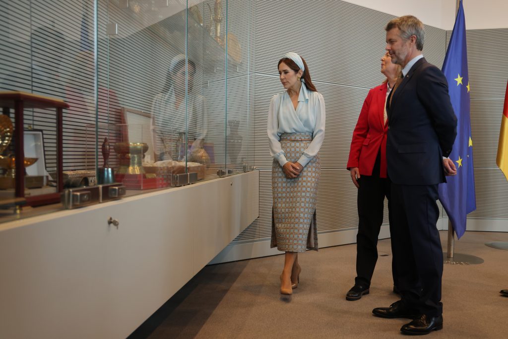 King Frederik X And Queen Mary Of Denmark Visit The Reichstag 25th Anniversary Of Nordic Embassies