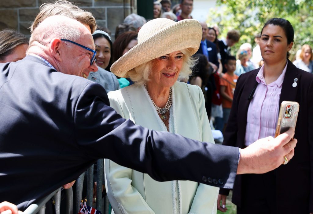 King Charles Iii And Queen Camilla Attend A Service At St Thomas' Church, Sydney, Australia 20 Oct 2024