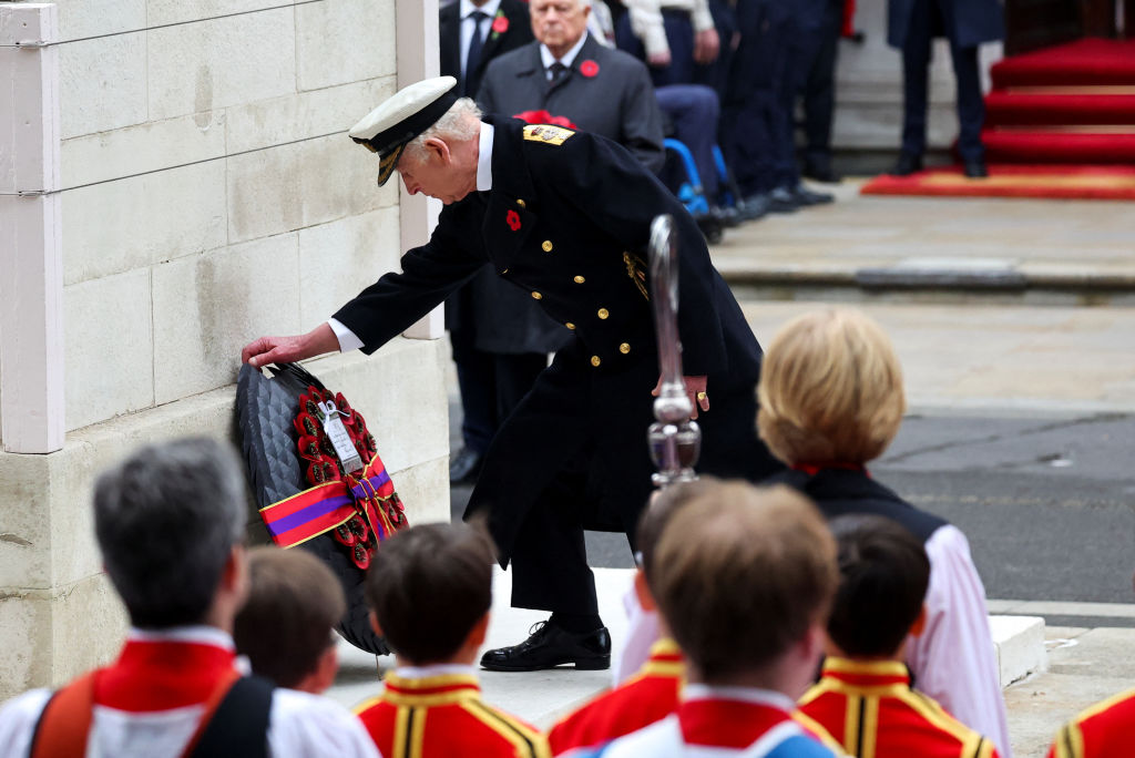 Service Of Remembrance At The Cenotaph