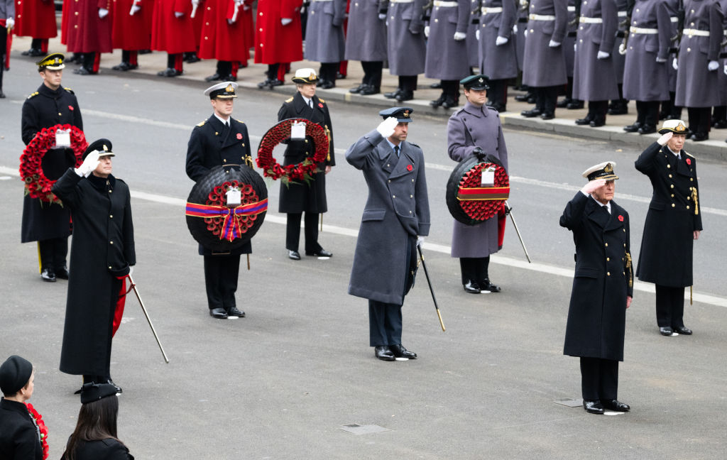 Service Of Remembrance At The Cenotaph