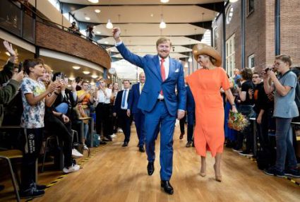 Koningspaar Brengt Streekbezoek Aan Zuidoost Fryslan