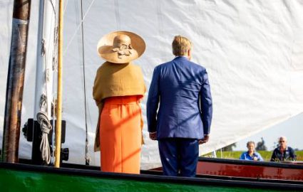 Royal Couple Pay A Regional Visit To Southeast Fryslan