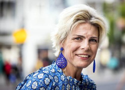 Prinses Laurentien Bij Viering Europe Day