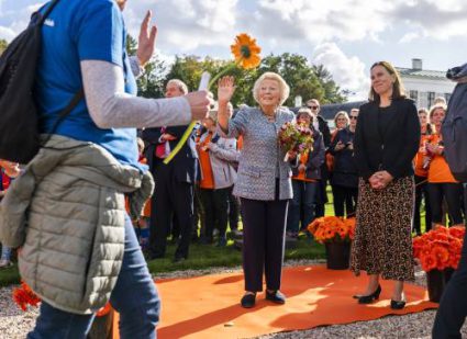 Spierfonds Beschermvrouwe Prinses Beatrix Bij Oranjepad