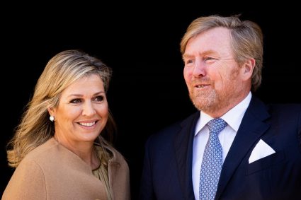 Dutch Royal Family Attends The New Year Reception At Royal Palace