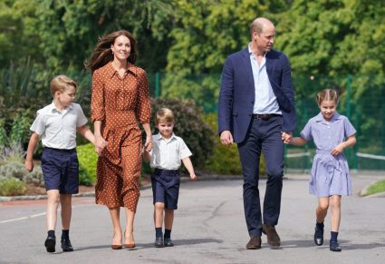 Kate, Wills, George, Charlotte, Louis