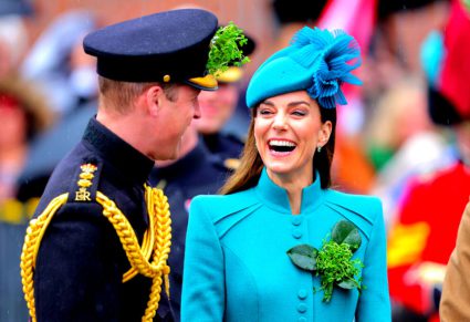 Kate En Wills Op St. Patrick's Day