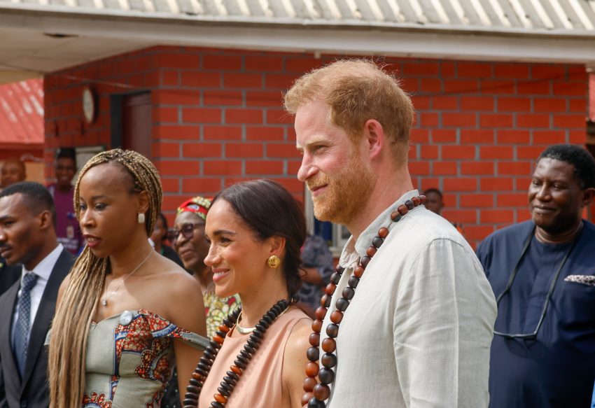 Prince Harry And Meghan Visit Nigeria