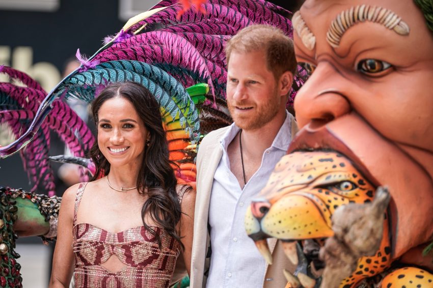 The Duke And Duchess Of Sussex Visit Colombia Day 1