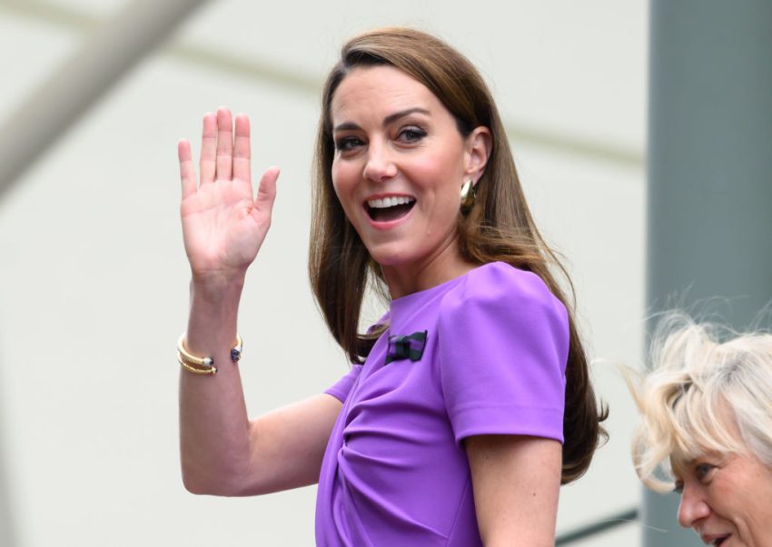 Prinses Kate Celebrity Sightings At Wimbledon 2024 Day 14