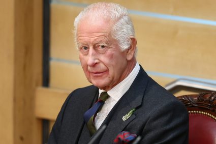 The King And Queen Attend The Commemoration Of The 25th Anniversary Of The Scottish Parliament