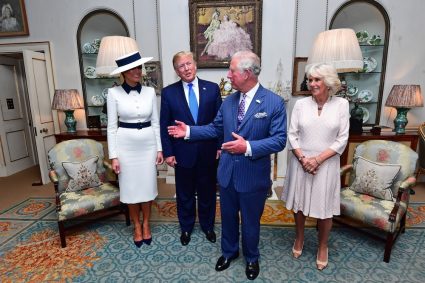 U.s. President Trump's State Visit To Uk Day One