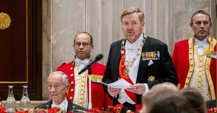 Koning Willem Alexander Portugese President