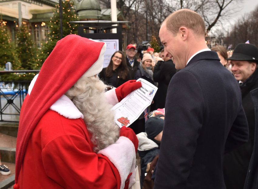 Royal Visit To Finland kerstman william